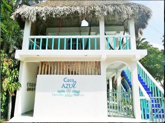 Casa Azul Hotel Isla Holbox Exterior foto
